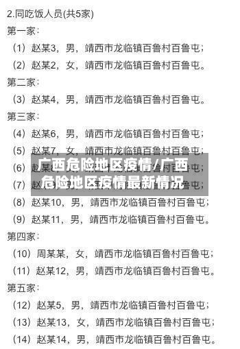 广西危险地区疫情/广西危险地区疫情最新情况-第2张图片