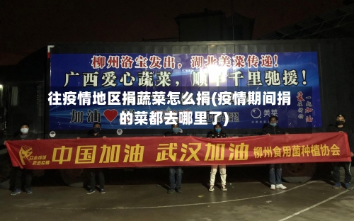 往疫情地区捐蔬菜怎么捐(疫情期间捐的菜都去哪里了)