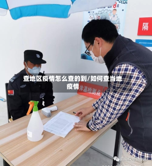 查地区疫情怎么查的到/如何查当地疫情