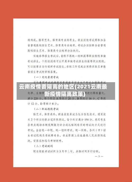 云南疫情要隔离的地区(2021云南最新疫情隔离政策)-第2张图片
