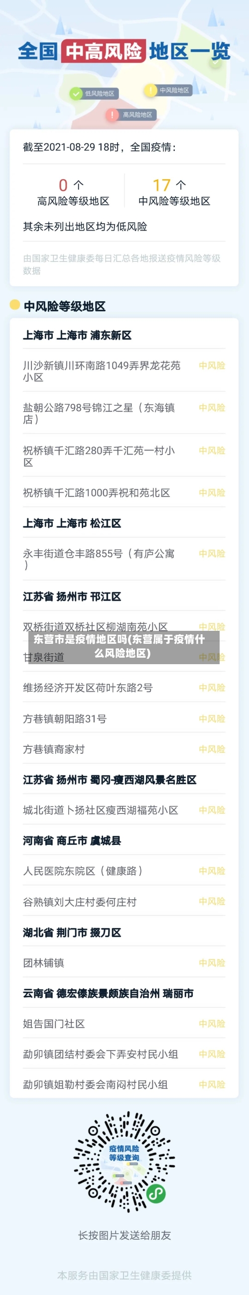 东营市是疫情地区吗(东营属于疫情什么风险地区)-第2张图片