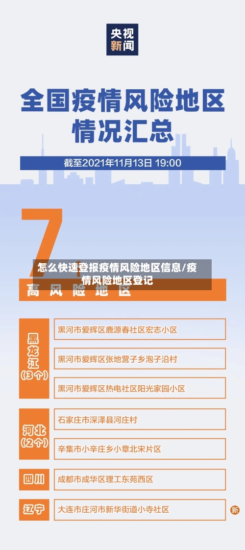 怎么快速登报疫情风险地区信息/疫情风险地区登记-第2张图片