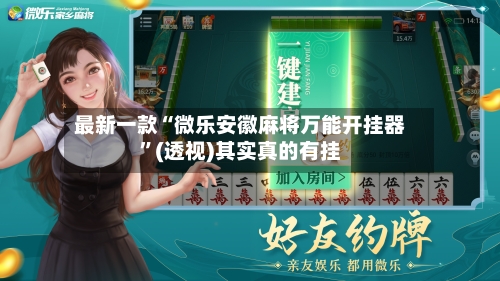 最新一款“微乐安徽麻将万能开挂器	”(透视)其实真的有挂-第3张图片