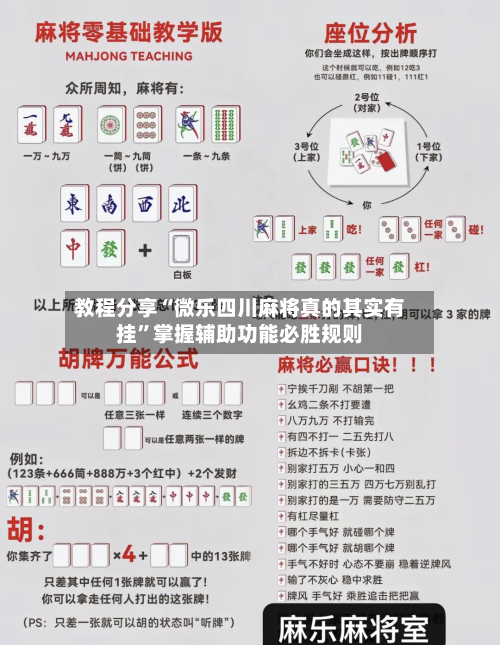 教程分享“微乐四川麻将真的其实有挂”掌握辅助功能必胜规则-第3张图片