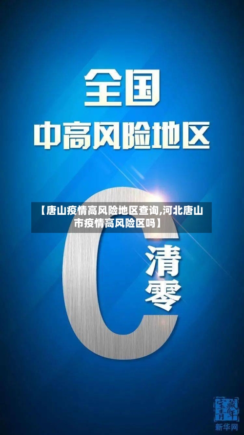 【唐山疫情高风险地区查询,河北唐山市疫情高风险区吗】