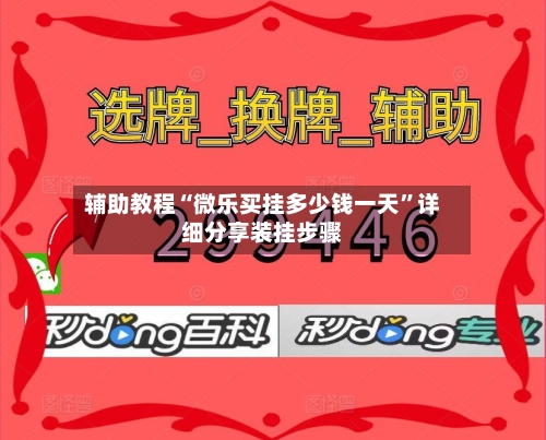 辅助教程“微乐买挂多少钱一天”详细分享装挂步骤-第3张图片