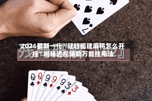 2026最新一代“旺旺福建麻将怎么开挂”揭秘透视辅助万能挂用法-第2张图片