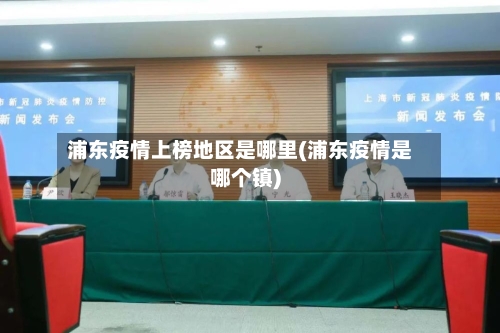 浦东疫情上榜地区是哪里(浦东疫情是哪个镇)