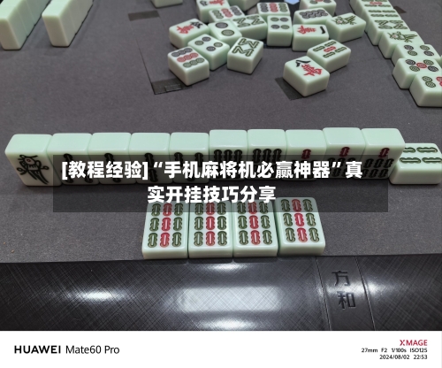 [教程经验]“手机麻将机必赢神器”真实开挂技巧分享-第2张图片
