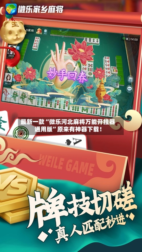 最新一款“微乐河北麻将万能开挂器通用版”原来有神器下载！-第3张图片