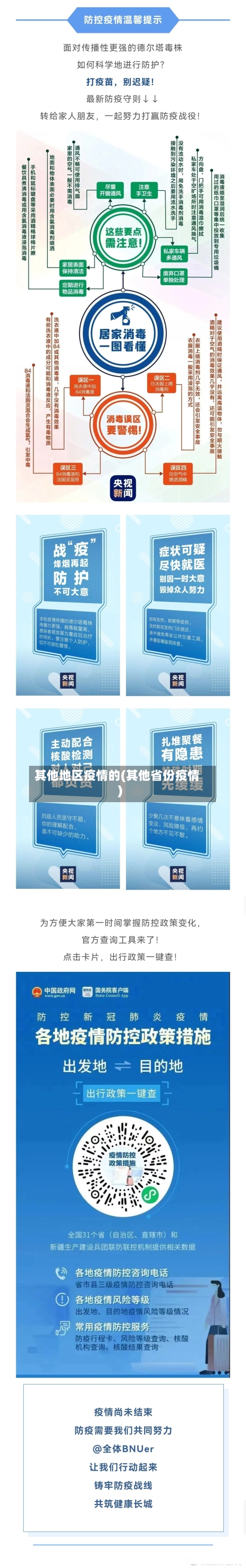 其他地区疫情的(其他省份疫情)