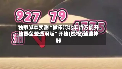 独家脚本实测“微乐河北麻将万能开挂器免费通用版	”开挂(透视)辅助神器-第2张图片