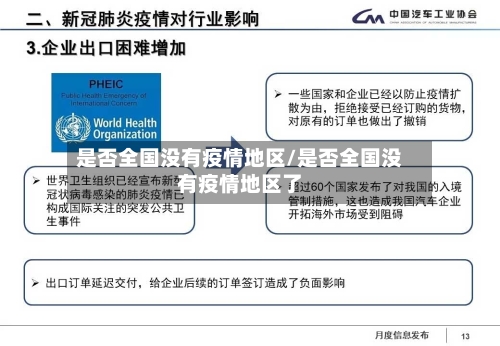 是否全国没有疫情地区/是否全国没有疫情地区了