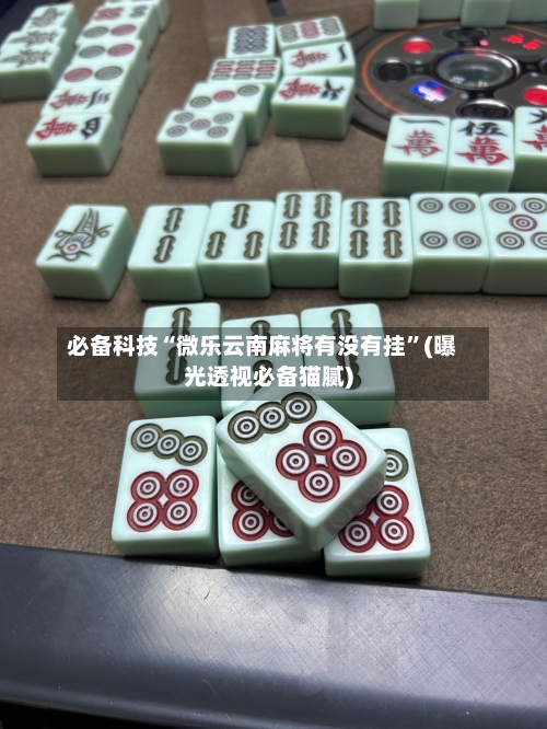 必备科技“微乐云南麻将有没有挂”(曝光透视必备猫腻)