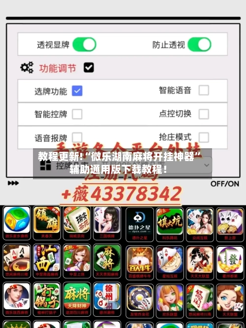 教程更新!“微乐湖南麻将开挂神器”辅助通用版下载教程！-第3张图片