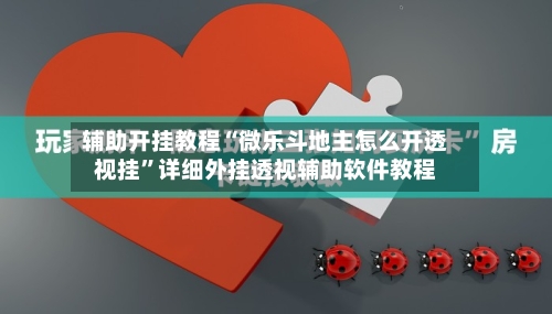 辅助开挂教程“微乐斗地主怎么开透视挂”详细外挂透视辅助软件教程