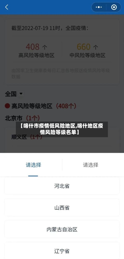 【喀什市疫情低风险地区,喀什地区疫情风险等级名单】-第2张图片