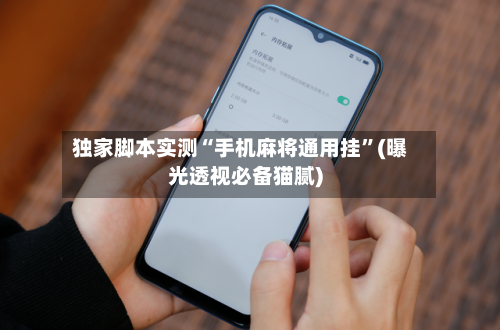 独家脚本实测“手机麻将通用挂	”(曝光透视必备猫腻)-第2张图片