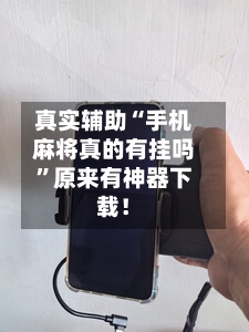 真实辅助“手机麻将真的有挂吗”原来有神器下载！-第3张图片