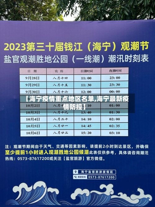 【海宁疫情重点地区名单,海宁最新疫情防控】-第3张图片
