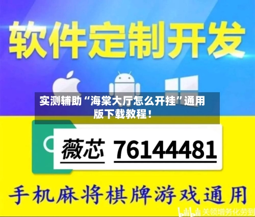 实测辅助“海棠大厅怎么开挂”通用版下载教程！-第3张图片