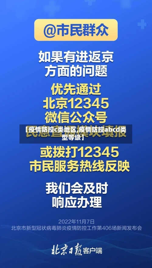【疫情防控c类地区,疫情防控abcd类型等级】-第3张图片