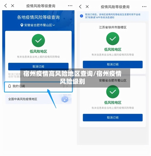 宿州疫情高风险地区查询/宿州疫情风险级别
