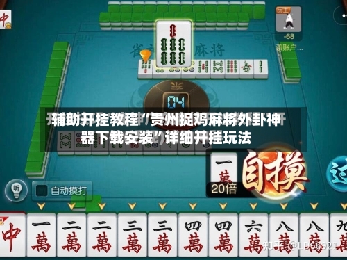 辅助开挂教程“贵州捉鸡麻将外卦神器下载安装”详细开挂玩法-第2张图片