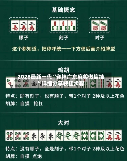2026最新一代“雀神广东麻将微信挂”详细分享装挂步骤