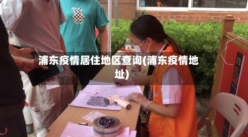 浦东疫情居住地区查询(浦东疫情地址)-第2张图片