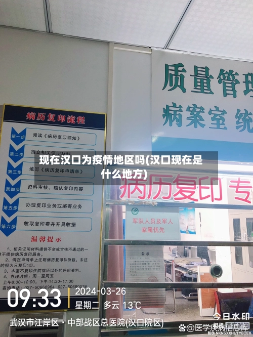 现在汉口为疫情地区吗(汉口现在是什么地方)