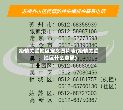 疫情关联地区定义图片表(疫情关联地区什么意思)