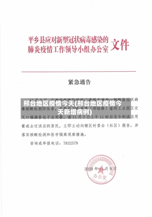 邢台地区疫情今天(邢台地区疫情今天新增病例)-第1张图片