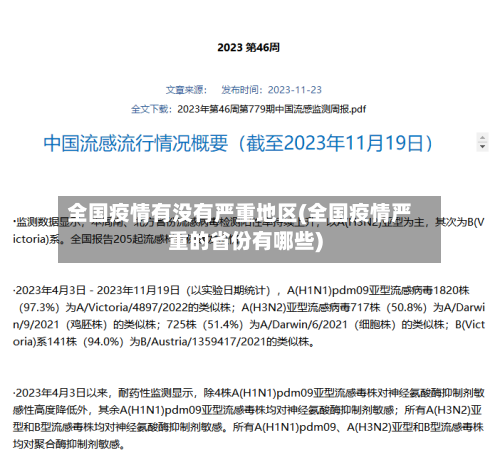 全国疫情有没有严重地区(全国疫情严重的省份有哪些)-第2张图片