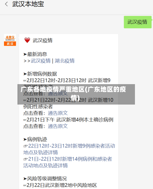 广东各地疫情严重地区(广东地区的疫情)