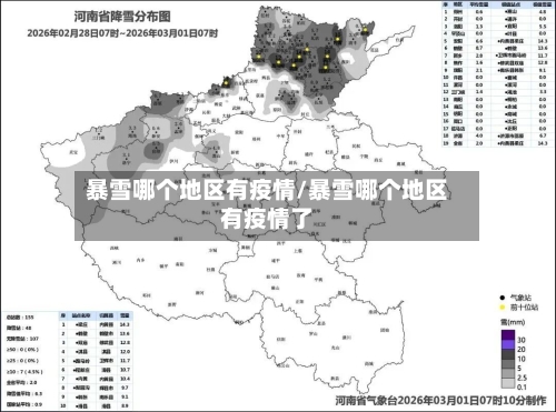 暴雪哪个地区有疫情/暴雪哪个地区有疫情了-第2张图片