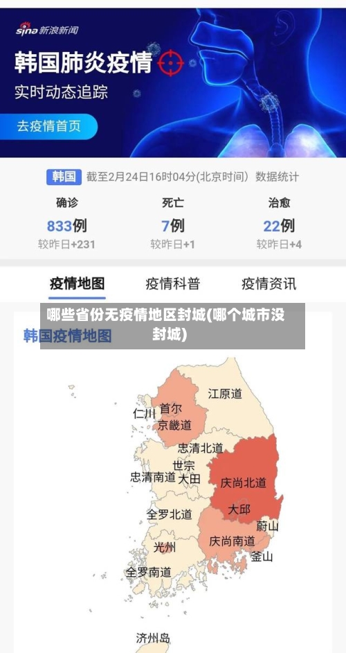 哪些省份无疫情地区封城(哪个城市没封城)-第2张图片