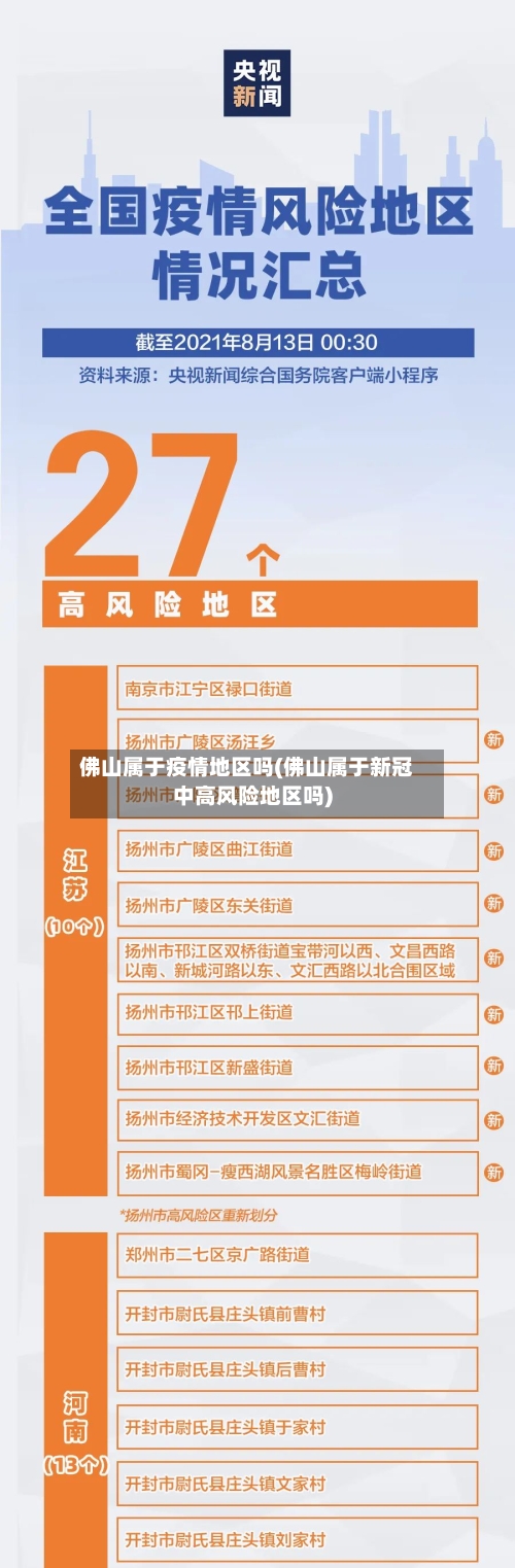 佛山属于疫情地区吗(佛山属于新冠中高风险地区吗)-第2张图片