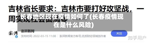 长春地区现在疫情如何了(长春疫情现在是什么风险)-第3张图片