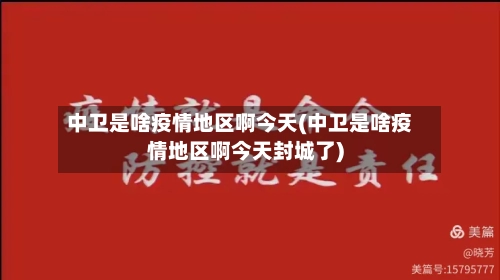 中卫是啥疫情地区啊今天(中卫是啥疫情地区啊今天封城了)-第2张图片