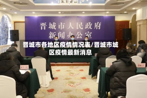 晋城市各地区疫情情况表/晋城市城区疫情最新消息