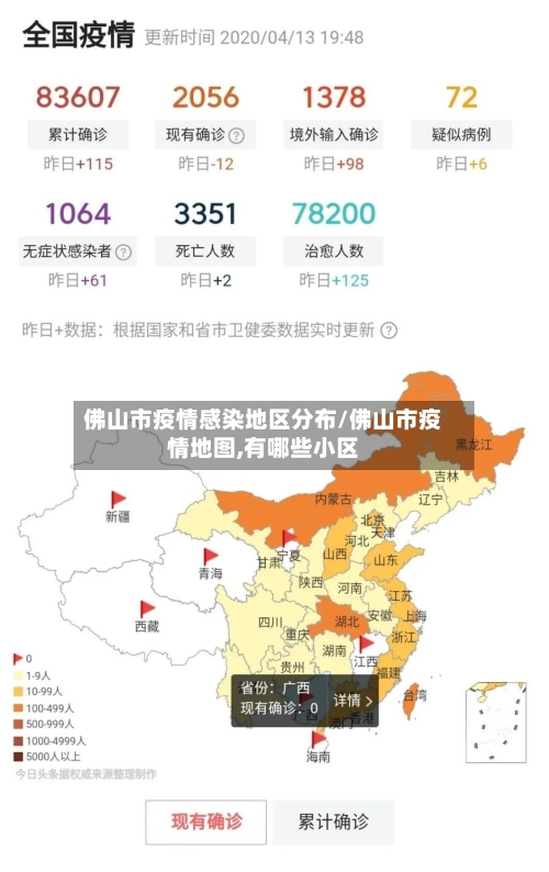 佛山市疫情感染地区分布/佛山市疫情地图,有哪些小区-第2张图片