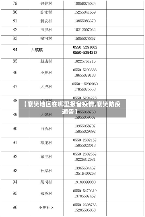 【襄樊地区在哪里报备疫情,襄樊防疫通告】-第3张图片